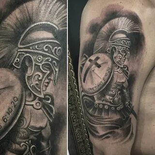 Pin by Deidra L Fox on guinn Warrior tattoos, Gladiator tatt