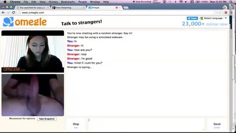Black whore playing with omegle