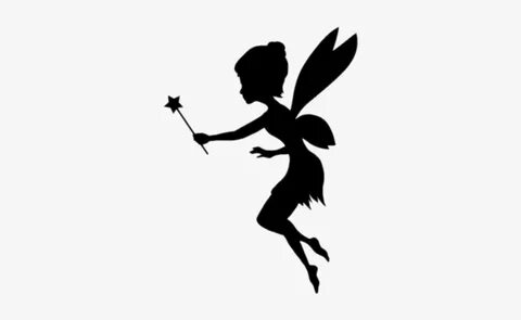 Report Abuse - Black And White Fairy Logo - 309x424 PNG Down