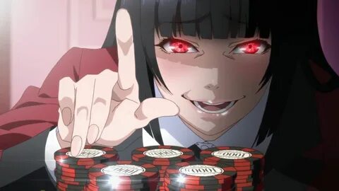 Yumeko Jabami Kakegurui Аниме, Японские иллюстрации, Винтажн