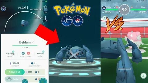 WORLD’S FIRST METAGROSS IN POKEMON GO! EVOLVING BELDUM INTO 