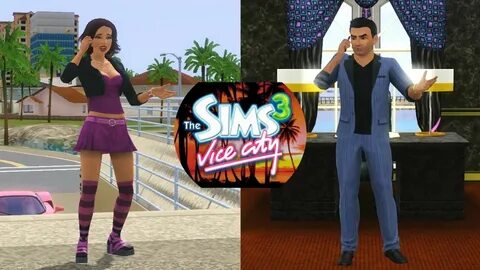 Sims 3 GTA Vice City, Mercedes calls Tommy after listening t