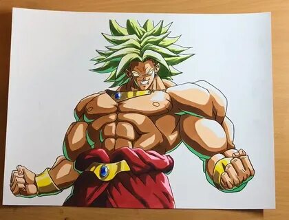 Broly Sketch at PaintingValley.com Explore collection of Bro