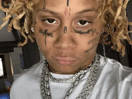 Sale trippie redd iced out chain is stock