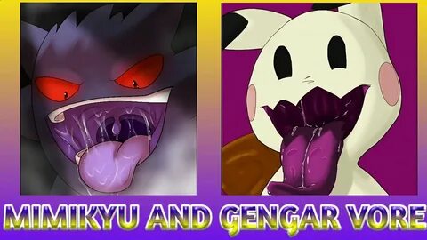 GENGAR AND MIMIKYU VORE (Halloween especial video) - YouTube