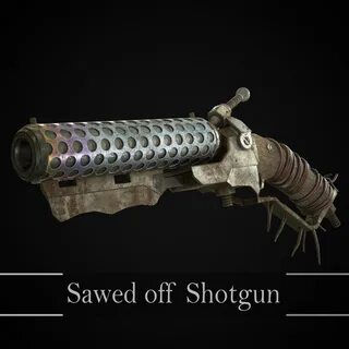 ArtStation - Sawed off Shotgun