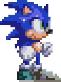 Red Sonic Sprites - Floss Papers