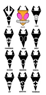 Irken Symbols by DarkDivaLocura Invader zim characters, Inva