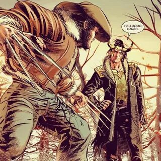 Loki vs Logan (Wolverine) Wolverine art, Wolverine marvel, O