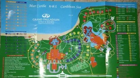 32 Grand Palladium Riviera Maya Map - Maps Database Source