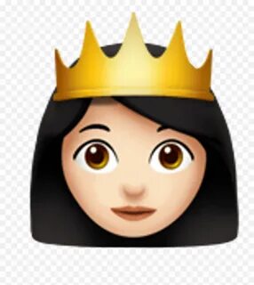 Princess Crown Emoji Emoticon - Transparent Queen Emoji Png,