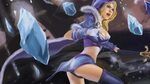 Rylai the Crystal Maiden Art (16+) - DOTA 2 Game Wallpapers 