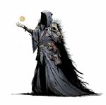 Dungeon Master : characterdrawing Dark fantasy art, Characte