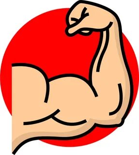 Biceps Drawing Bodybuilder Arm - Strong Muscles Drawing - (1