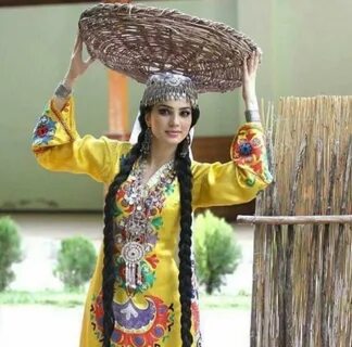 Узбекский костюм женский (75 фото)