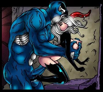 A.B.Lust & Greyhunter Black Cat meets Venom (Spider-Man) Ong