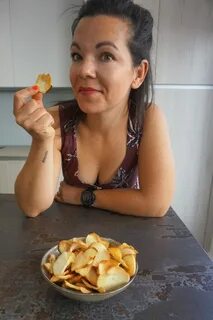 Chips crujientes de yuca