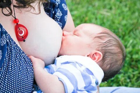 Masterbating while breast feeding.