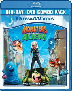 Monsters vs Aliens Blu-Ray and DVD Combo Only $5.99! - Becom