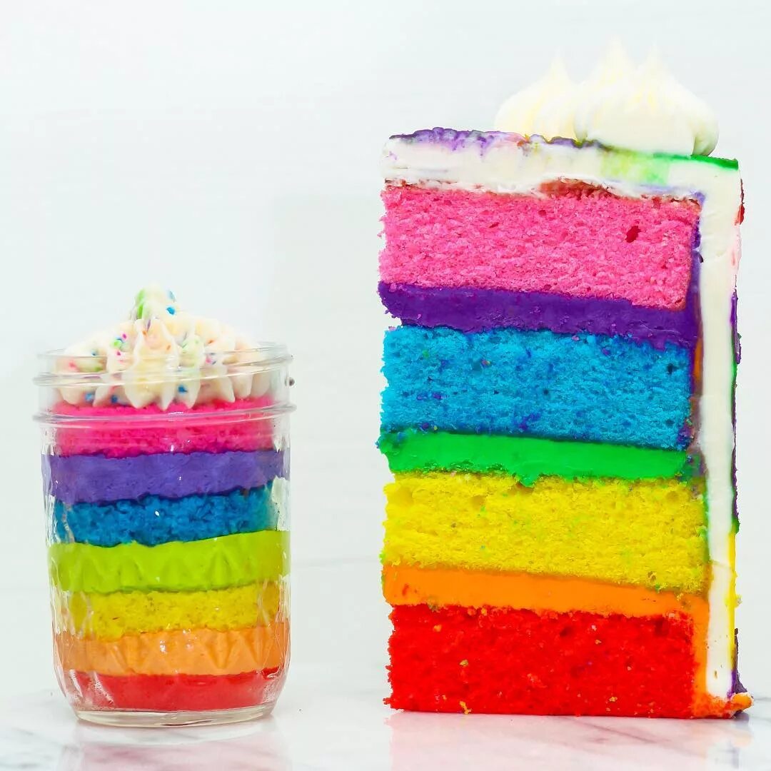 Your very own mini layer cake! 