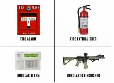 Pin by Stephen munger on Humor Fire extinguisher, Burglar, E