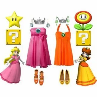 Princess peach and daisy Photo: peach and daisy dress Prince