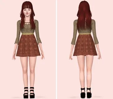 My Sims 3 Blog: Clothing Converted for Teen Females by Cuddl