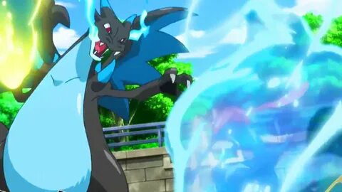 Greninja de Ash VS Mega Charizard X Ash VS Alan (SATOSHI VS 