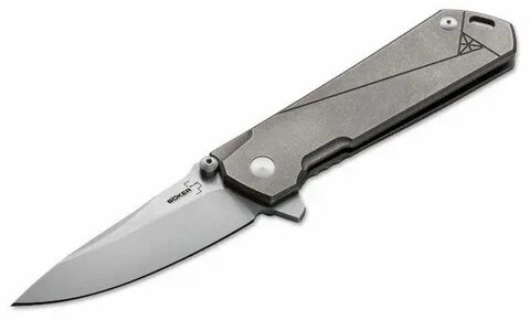 Нож складной Boker Kihon titanium серый купить в Екатеринбур