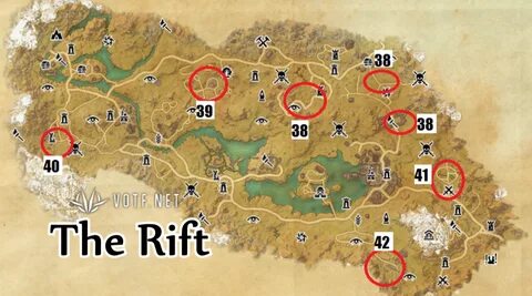 Eso Survey The Rift - America Zip Code