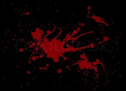 Black Blood Splatter Wallpaper - Fioletowe Usta