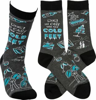 Socks - In Case You Get Cold Feet Cold feet socks, Cold feet