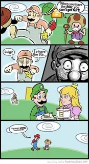 Well, at least Luigi isn't overshadowed yet again Mario funn