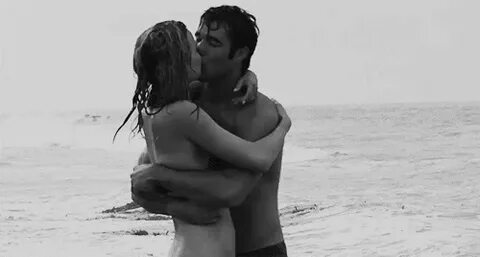 cute relationships black and white gif WiffleGif