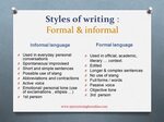 Lenguaje formal e informal - Ejercicios inglés online