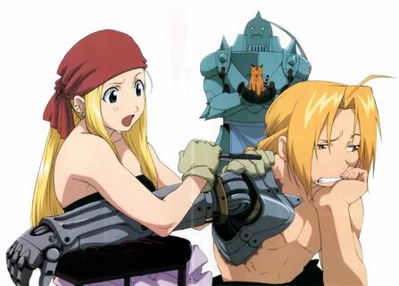 Fullmetal Alchemist (Alphonse Elric, Edward Elric, Winry Roc