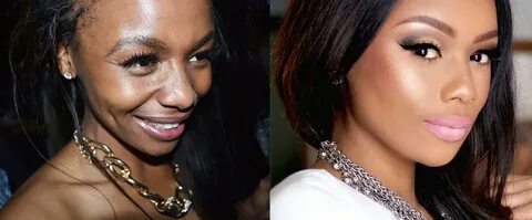 SA Female Celebrities Before And After Fame Transformations 