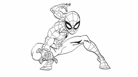 Spider man homecoming coloring pages