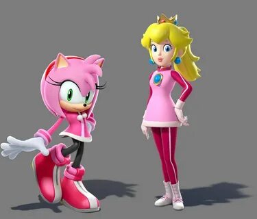 Amy Rose & Princess Peach 2