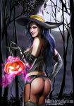 ArtStation - SEXY WITCH .. DISTRIBUTING HALLOWEEN SWEETS