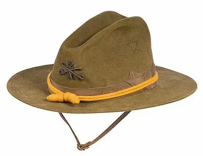 US Army M-1904 Campaign Hat (Co.a, 12th Cavalry) Military ha