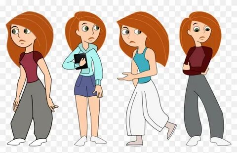 Kim S Casual Outfits By Derkommander On - Kim Possible Schoo