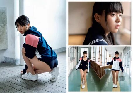 Enako Yume Shinjo Yuna Sekine Saiko Iguchi Serina Fukui "Playboy hebdo...