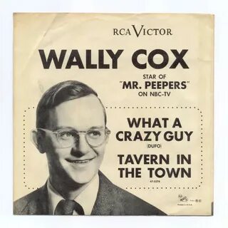 Wally Cox RCA Victor 47-5278 1953 One of the earliest regu. 