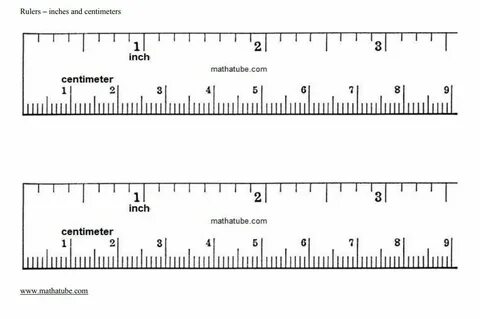 ✅ Best 3+ Printable ruler inches and centimeters actual size