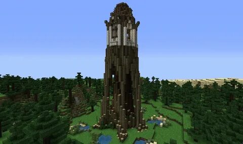 Elven Archer Tower Minecraft Map