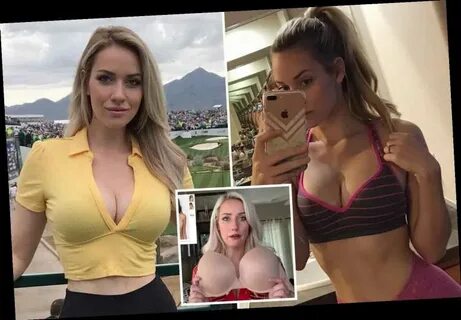 Golf beauty Paige Spiranac insists her 34DD boobs are real b
