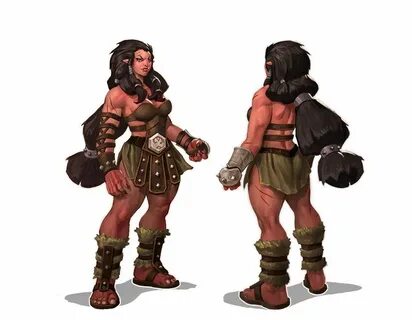 Image result for half ogre Hobgoblin, Character portraits, F