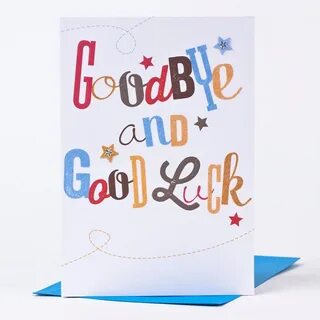 Good Luck Phrase For Greeting Cards And Print Elements. Hand