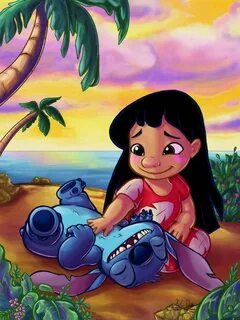 5D Diamond Painting Lilo And Stitch 100% Full Etsy